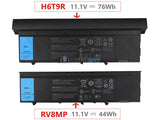 Dell H6T9R battery