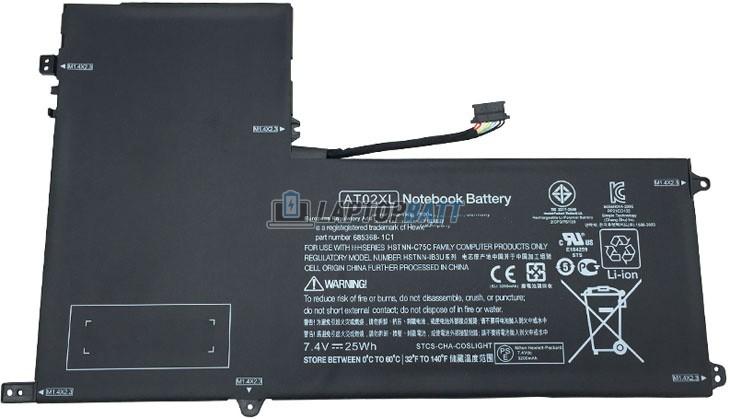 7.4V 25Wh HP AT02XL battery