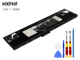 7.4V 36Wh Dell HXFHF battery