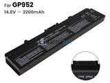 14.8V 2200mAh Laptop_Dell Inspiron1440 battery
