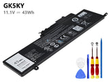 11.1V 43Wh Laptop_Dell Inspiron3147 battery