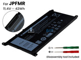 11.4V 42Wh Laptop_Dell JPFMR battery