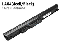 2200mAh Black HP LA04 battery