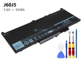 7.6V 55Wh Dell Latitude E7470 battery