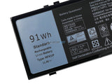 11.4V 91Wh Laptop_Dell PrecisionM7710 battery