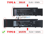 15.2V 68Wh Laptop_Dell MV07R battery