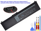 11.4V 97Wh Dell NYFJH battery with Type-A connector 