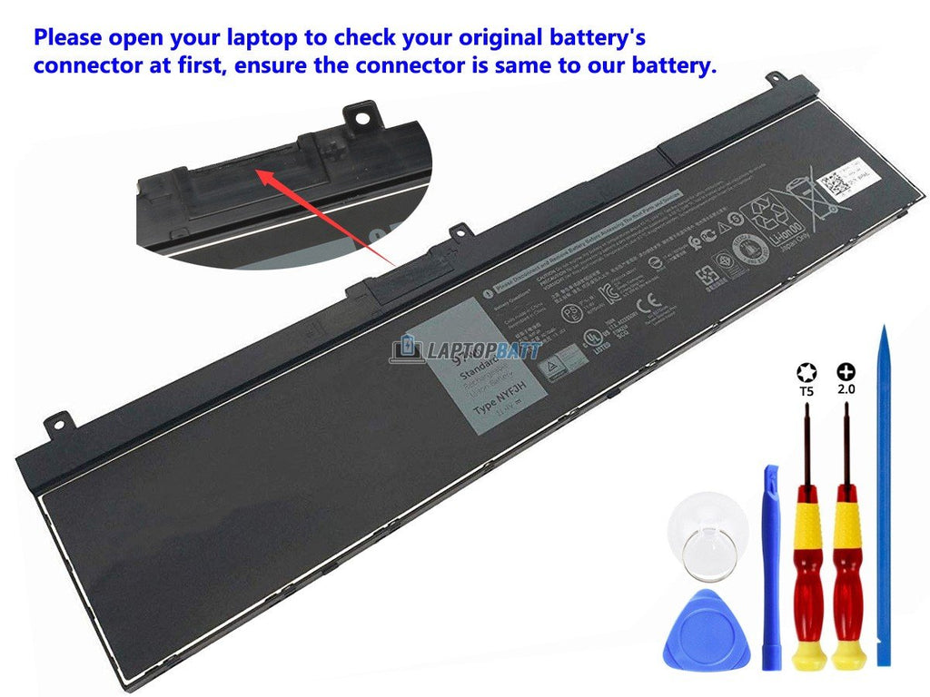 Nyfjh batteries  genuine Dell nyfjh laptop battery in singapore