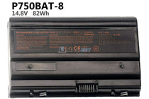 14.8V 82Wh Hasee P750BAT-8 battery