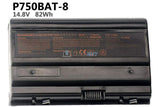 14.8V 82Wh Hasee P750BAT-8 battery