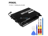 11.55V 95.8Wh HP PF06XL battery
