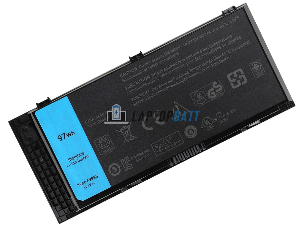 11.1V 97Wh Laptop_Dell PrecisionM6600 battery
