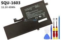 11.1V 45Wh Hasee SQU-1603 battery