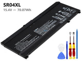 15.4V 70.07Wh HP SR04XL battery