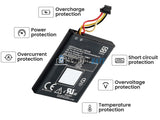 3.7V 1.6Wh Laptop_Dell T40JJ battery