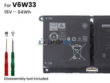 15V 54Wh Laptop_Dell G91J0 battery