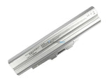 6600mAh Silver Sony VGP-BPS13 battery