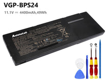11.1V 4400mAh Sony VGP-BPS24 battery
