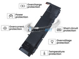 11.4V 97Wh Laptop_Dell XG4K6 battery