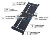 7.4V 27Wh Laptop_Dell XPS10 battery